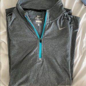 Long Sleeve Nike Dri-Fit running quarter zip!